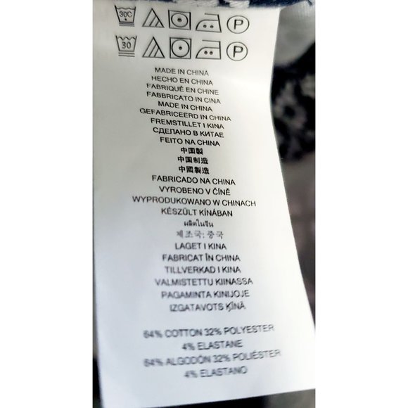 MICHAEL MICHAEL KORS Geometric Print Basics Ankle Pant Sz 2 - Picture 9 of 9